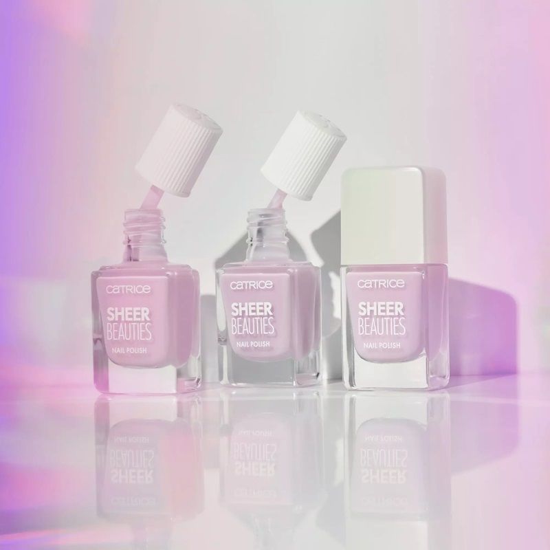 Catrice Lac de Unghii Sheer Beauties Nail Polish 100 Lavender Whispers 10.5ml
