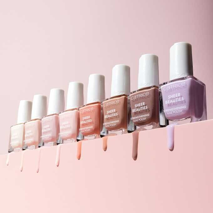 Catrice Lac de Unghii Sheer Beauties Strengthening Nail Polish 010 Milky Not Guilty