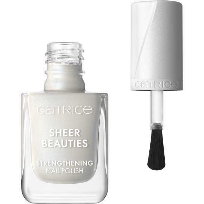 Catrice Lac de Unghii Sheer Beauties Strengthening Nail Polish 010 Milky Not Guilty 10.5ml
