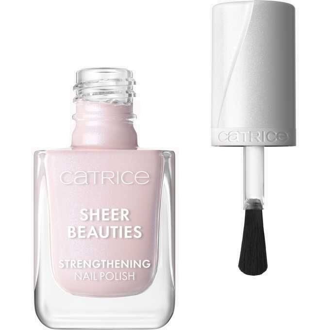 Catrice Lac de Unghii Sheer Beauties Strengthening Nail Polish 040 Fluffy Cotton Candy 10.5ml