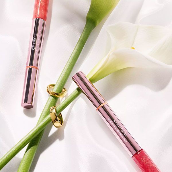 Catrice Luciu de Buze Brides & Besties Lip Gloss & Lip Stain Duo C01 Apricot Promise 4.9ml 