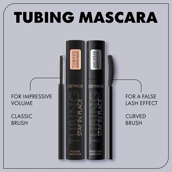 Catrice Mascara Tubing Stay In Place False Lash 010 No Panda Black 11ml 