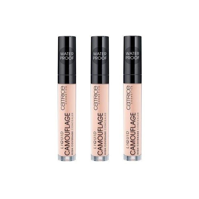Catrice Pachet 3X Corector Concealer Liquid Camouflage 007 Natural Rose 5ml