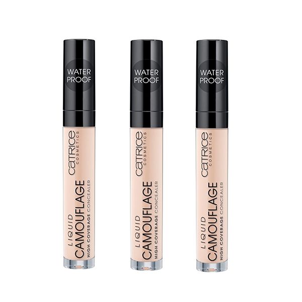 Catrice Pachet 3X Corector Concealer Liquid Camouflage 015 Honey 5ml