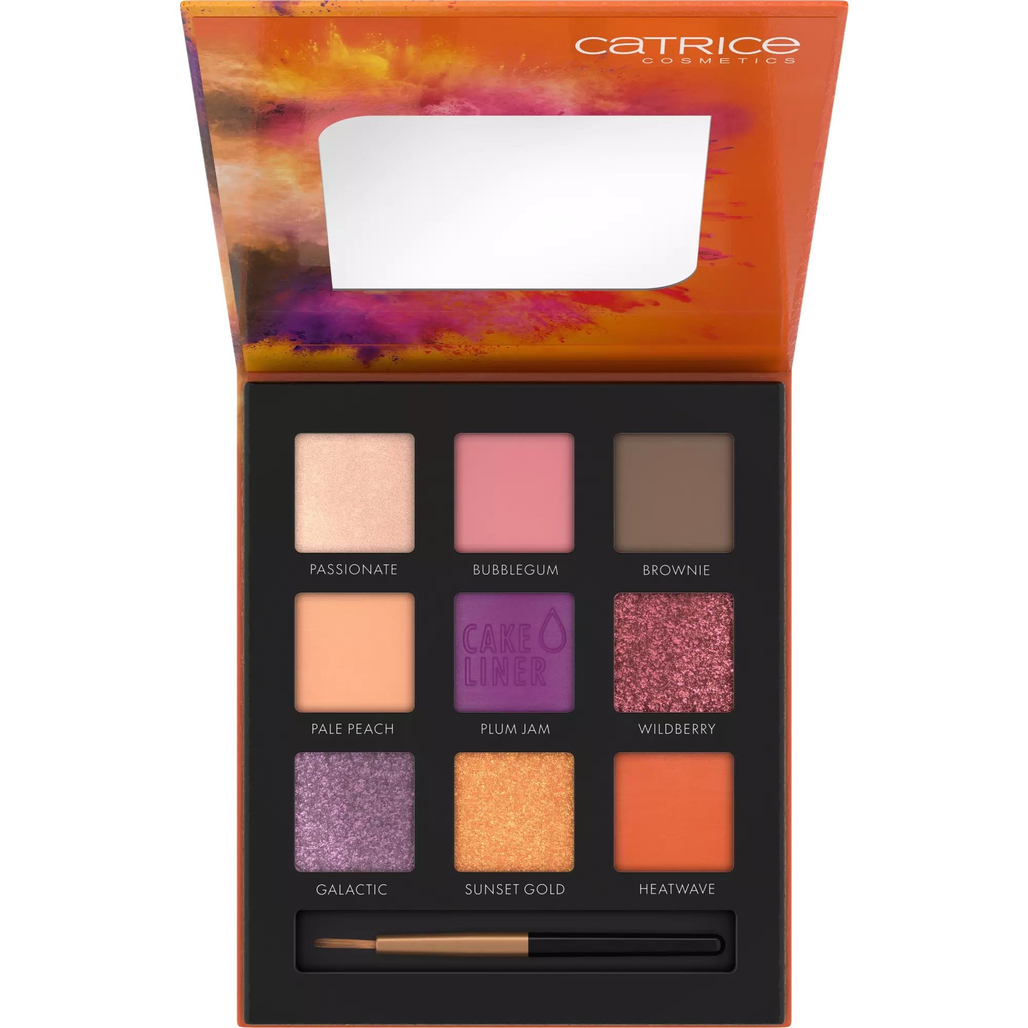 Catrice Paleta Fard de Ochi si Tus Colour Blast Eyeshadow Palette 10 Tangerine meets Liliac 6.75g
