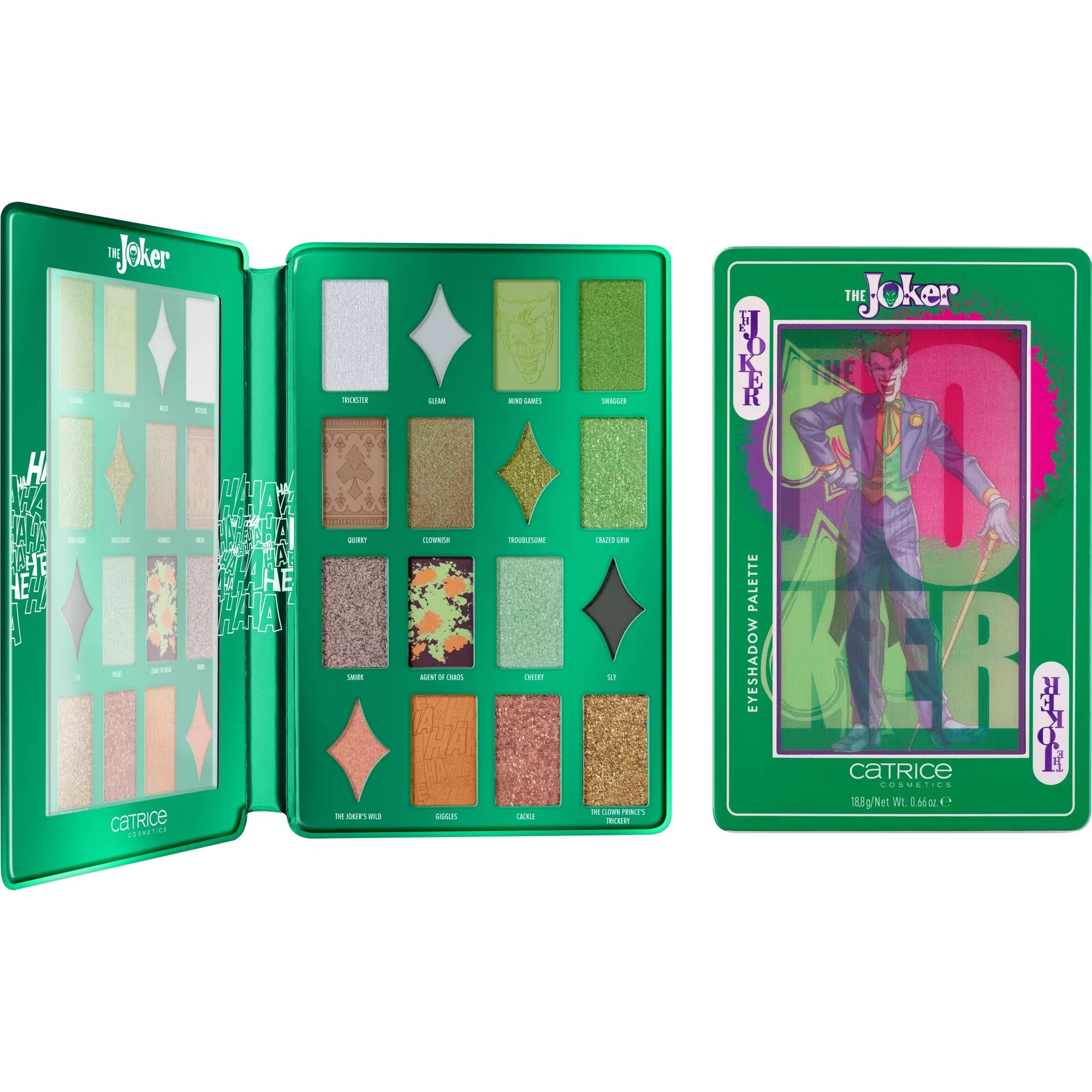 Catrice Paleta Fard de Ochi The Joker Eyeshadow Palette 020 The Clown Prince of Crime 18.8g