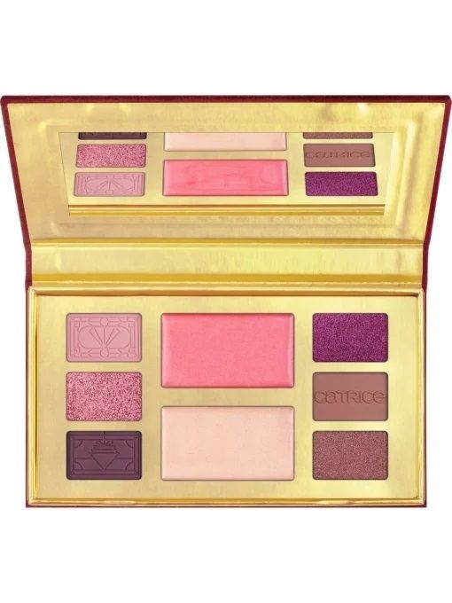 Catrice Paleta Farduri Festive Treasures Face Palette C01 All I Want Is Velvet