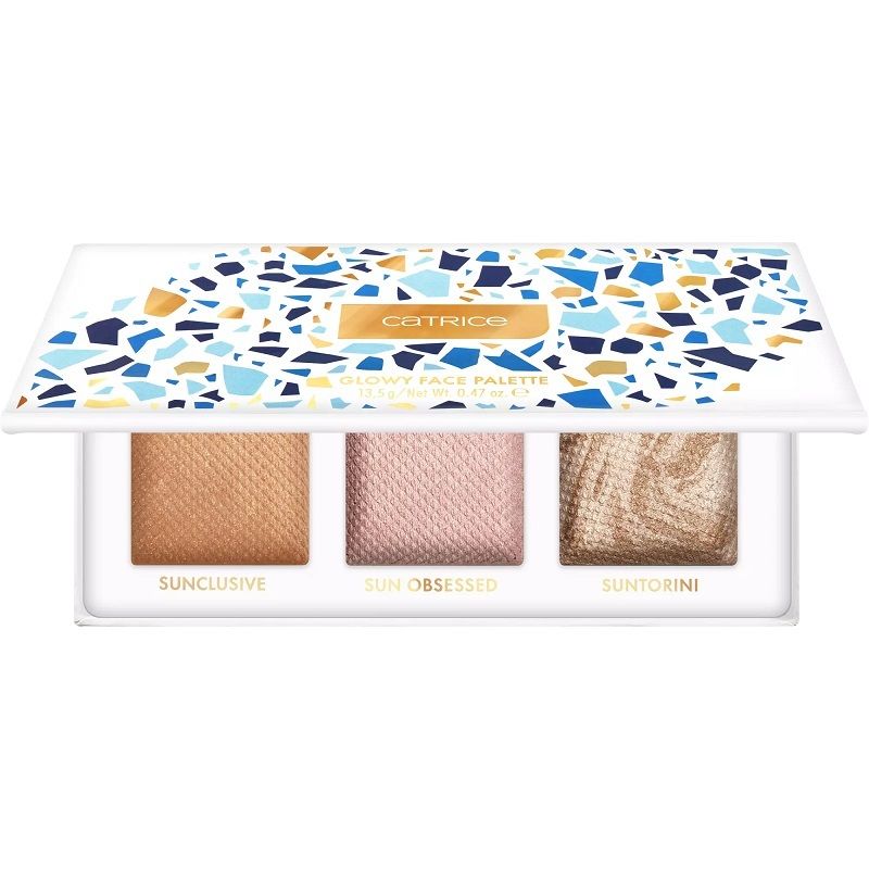 Catrice Paleta Iluminatoare Summer Obsessed Glowy Face Palette C01 Seaside Glow 13.5g
