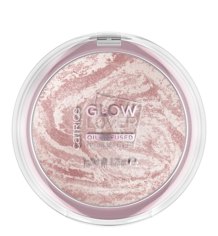 Catrice Pudra Iluminatoare Glow Lover Oil-Infused Highlighting Powder 010 Glowing Peony 8g