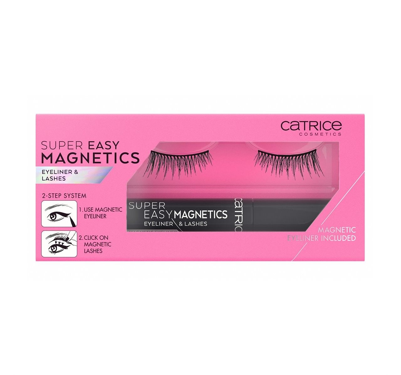 Catrice Set Super Easy Magnetics Tus Magnetic + Gene False 020 Xtreme Attraction 4ml
