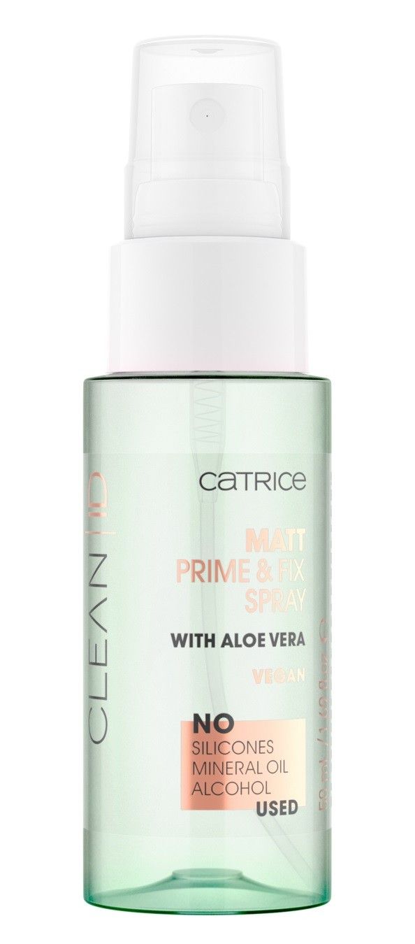 Catrice Spray Fixare Machiaj Clean ID Matt Prime&Fix Spray 50ml