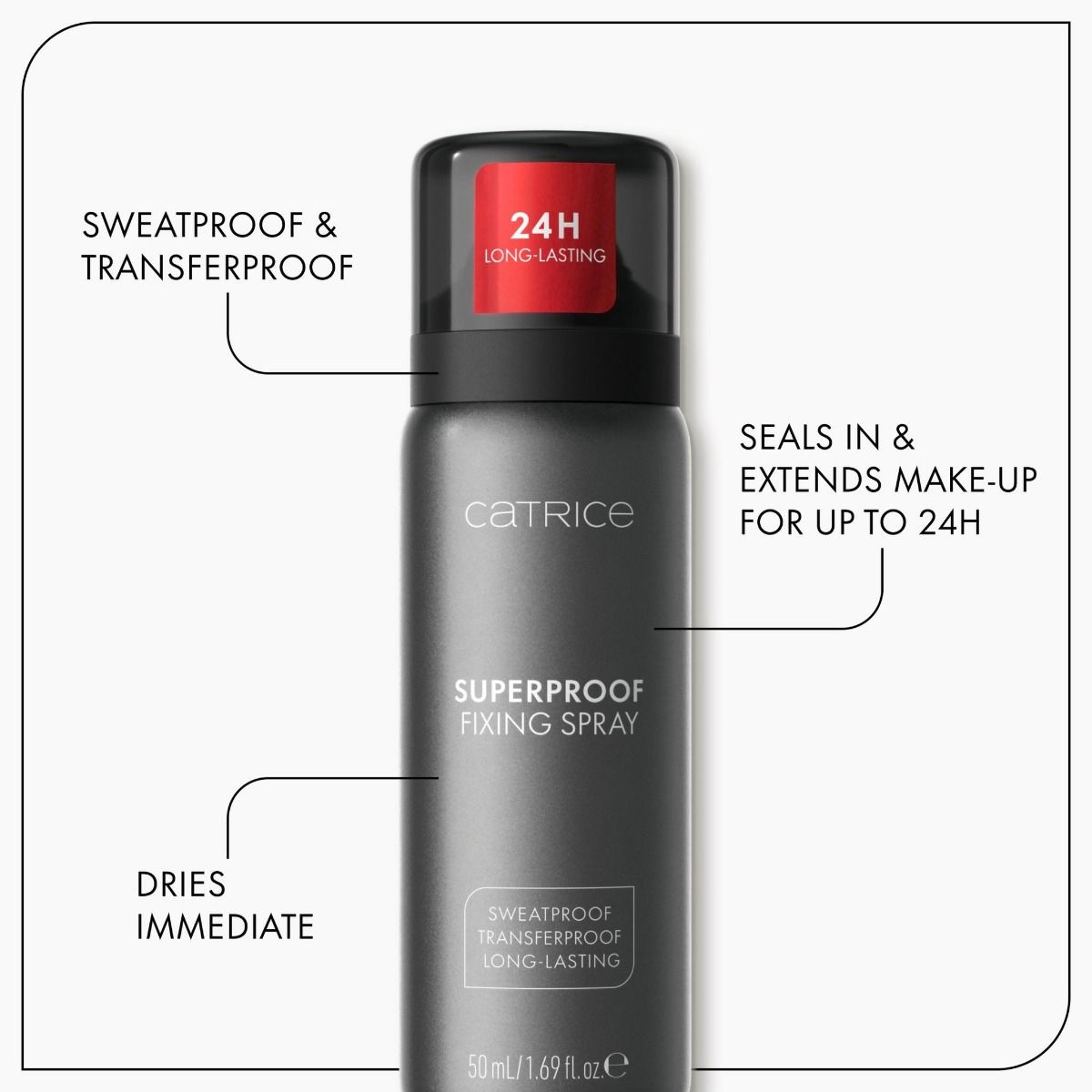 Catrice Spray Fixare Machiaj Superproof Spray 50ml 