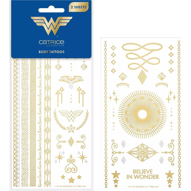 Catrice Tatuaje Temporare Wonder Woman Body Tattoos 