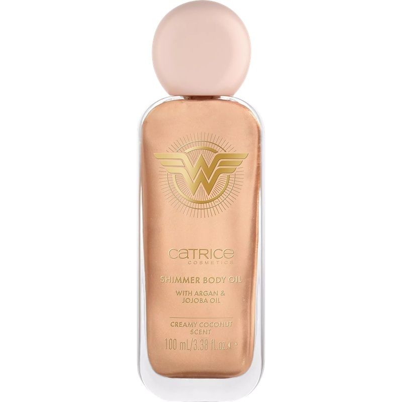 Catrice Ulei de Corp cu Sclipici Wonder Woman Shimmer Body Oil 010 Goddess 100ml