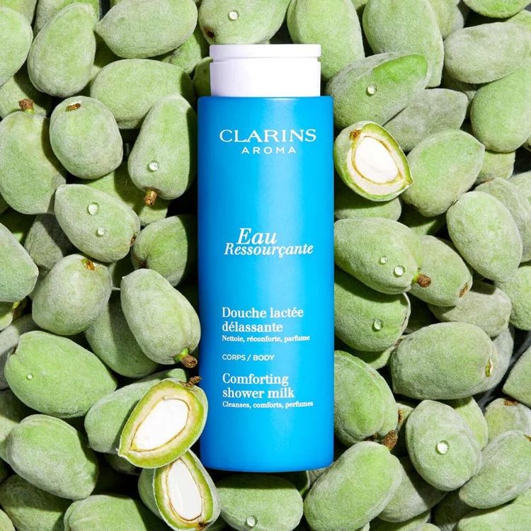 Clarins Aroma Eau Ressourcante Comforting Shower Milk Gel de dus ingrediente active