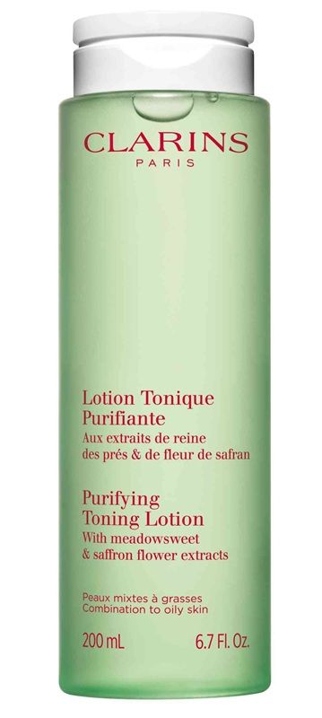 Clarins Cleansing Purifying Toning Lotion Lotiune Tonica Ten Mixt/Gras 200ml