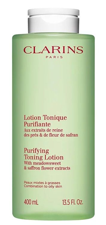 Clarins Cleansing Purifying Toning Lotion Lotiune Tonica Ten Mixt/Gras 400ml
