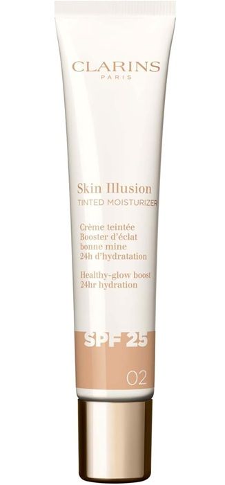 Clarins Crema Colorata Skin Illusion Tinted Moisturizer SPF25 02 40ml