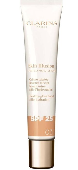 Clarins Crema Colorata Skin Illusion Tinted Moisturizer SPF25 02 40ml