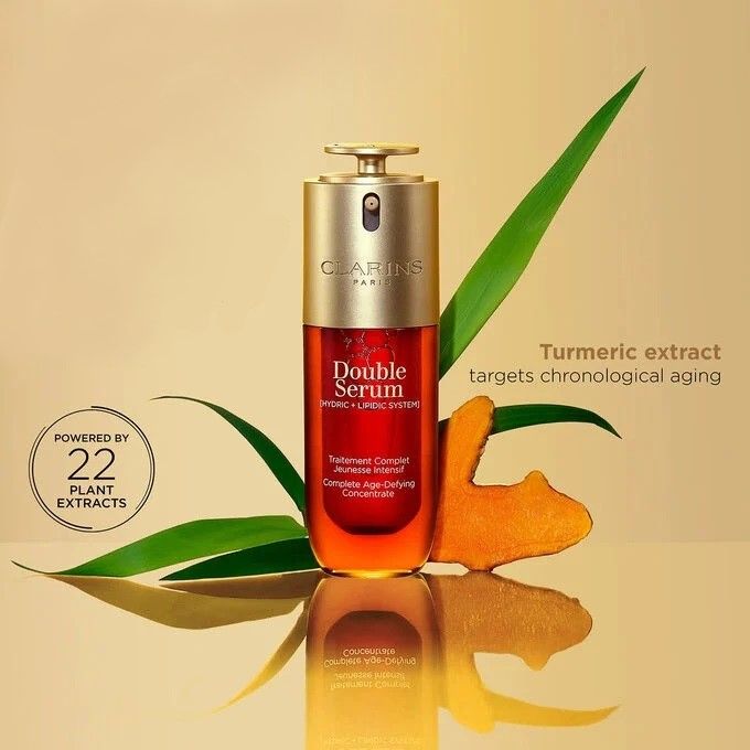 Clarins Double Serum Age-Defying Concentrate Ser antirid ingrediente