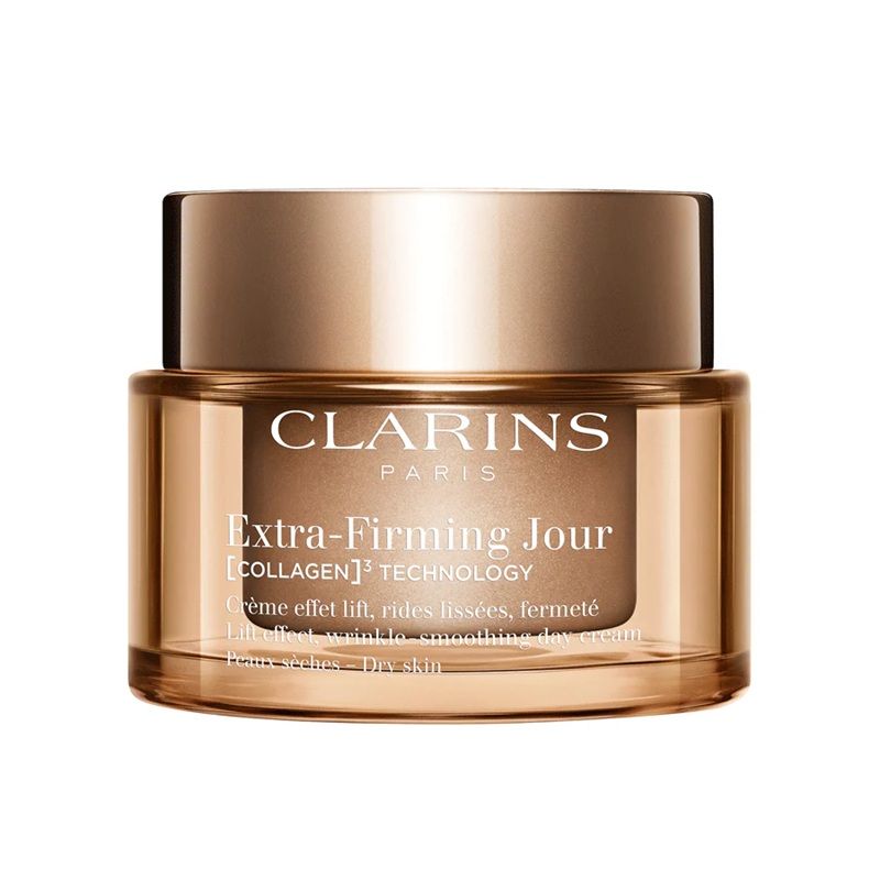 Clarins Extra-Firming Collagen³ Day Cream Crema de zi pentru ten uscat 50ml