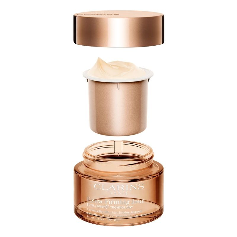 Clarins Extra-Firming Collagen³ Day dry skin reincarcabila