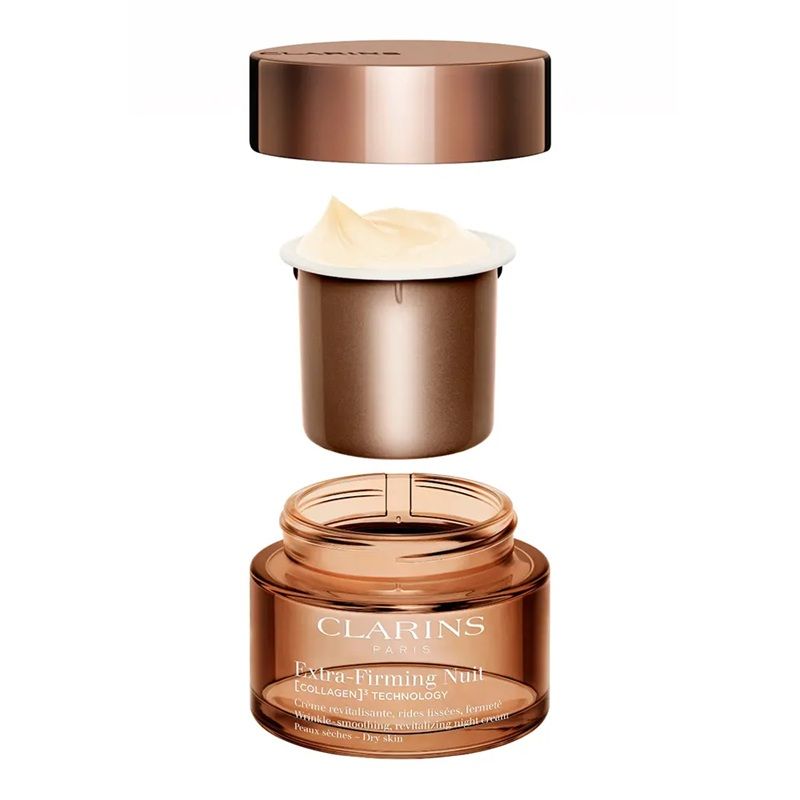 Clarins Extra-Firming Collagen³ Night Cream Crema de noapte reincarcabila