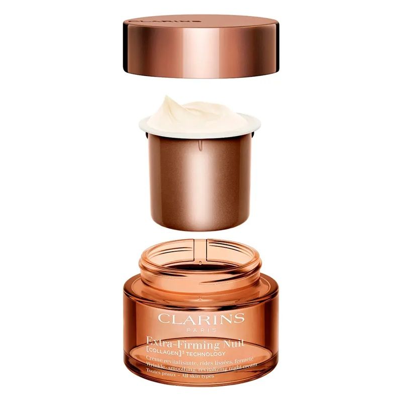 Clarins Extra-Firming Collagen³ Night Cream reincarcabila