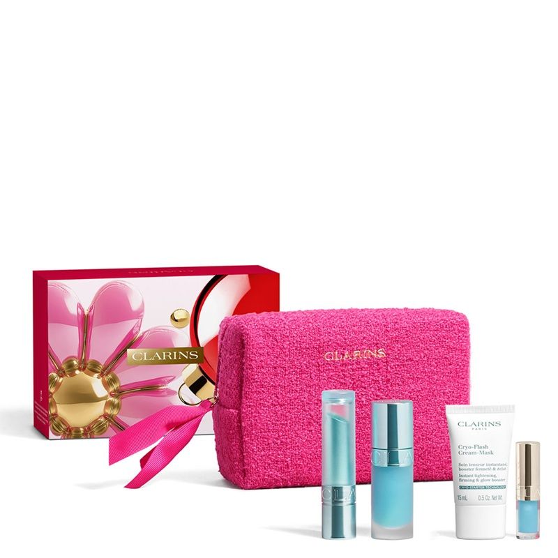 Clarins Irresistible Lips Set (Ulei buze 04 Pitaya 7ml + Ulei de buze 03 Cherry 1.4ml)