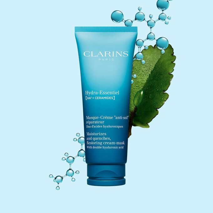 Clarins Hydra-Essentiel HA² + Ceramides Cream-mask Masca hidratanta 75ml