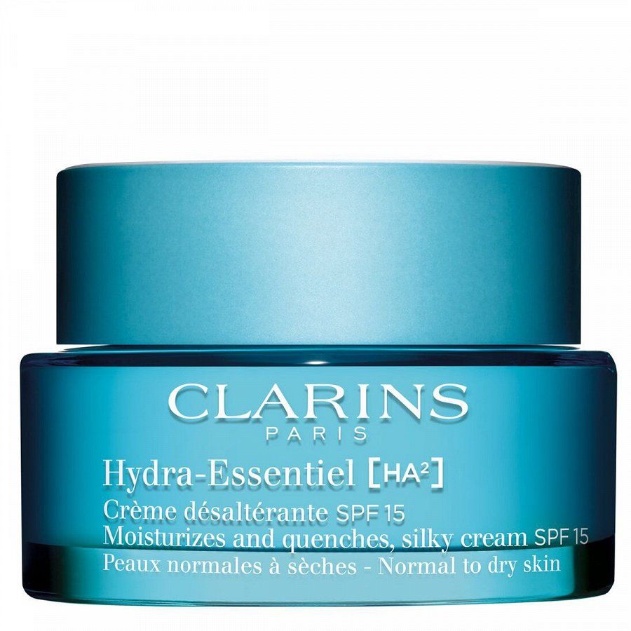 Clarins Hydra-Essentiel HA² Silky Cream Crema hidratanta pentru Ten Normal/Uscat SPF15 50ml