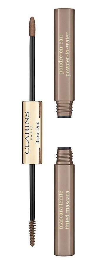 Clarins Mascara Sprancene 2in1 Eyebrow Duo Brow2Go 01 Tawny Blond 2.8g