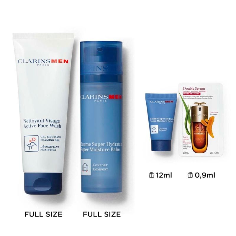 Clarins Men Set Holiday 2026 compozitie