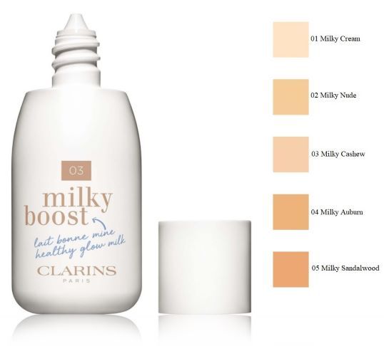 Clarins Emulsie Colorata Milky Boost Healty Glow Nuante