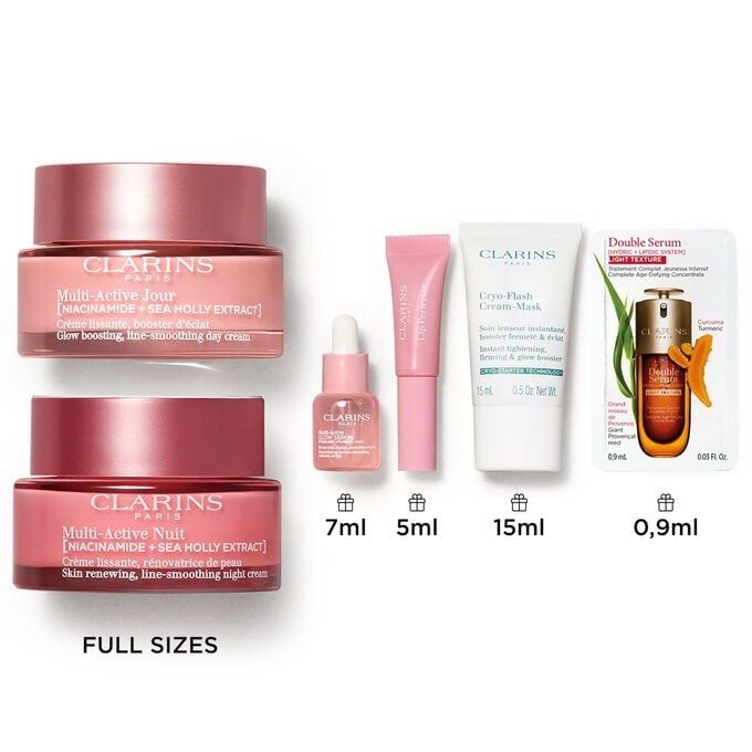 Clarins Multi-Active Duo Set Holiday 2026 compozitie