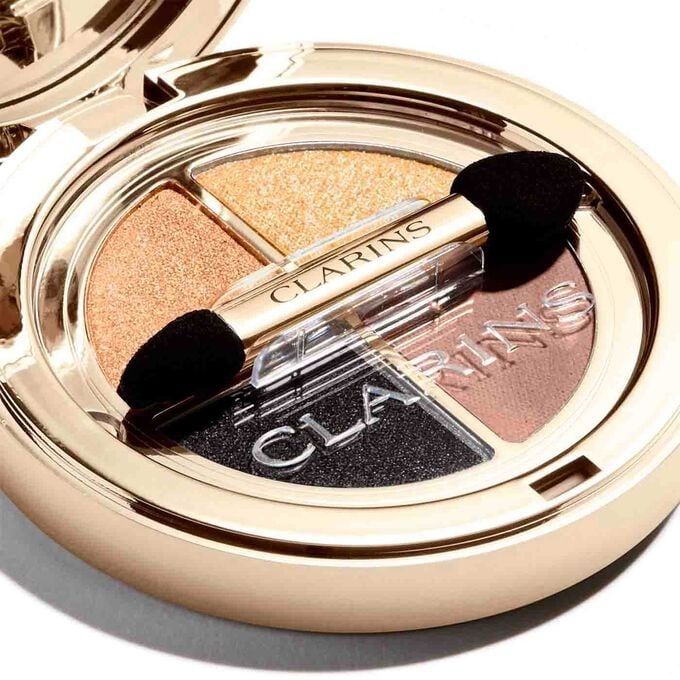 Clarins Paleta fard de ochi 4 Colour Palette 08 Amber Gradation 4.2g aplicator