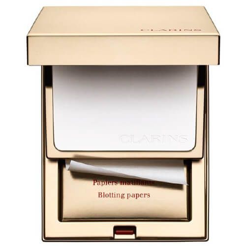 Clarins Perfect Poreless Skin Kit (Pudra Compacta Translucent Powder + Servetele Absorbante Blotting Papers) 