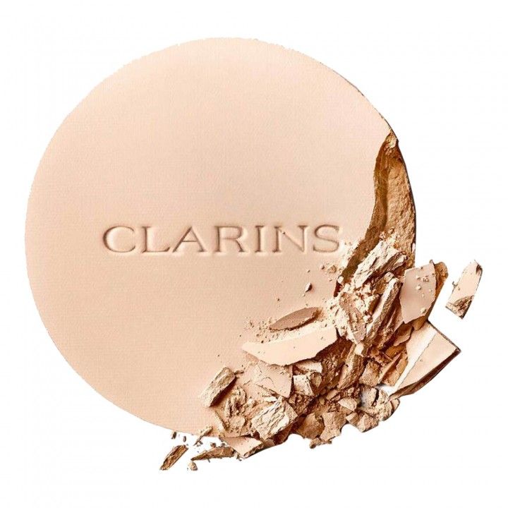 Clarins Pudra Compacta Ever Matte textura