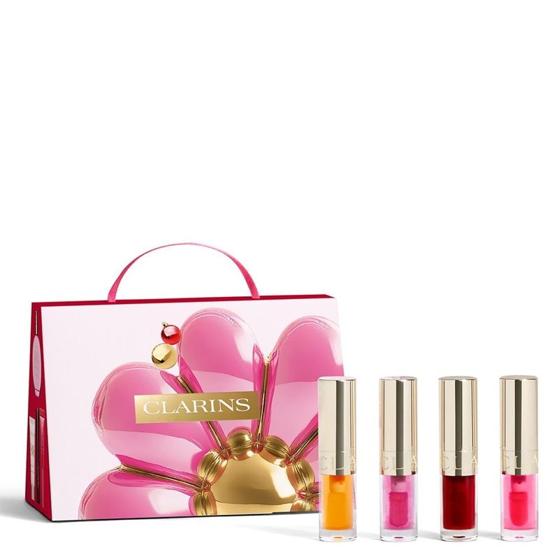 Clarins Radiant Lips Set 4 x Ulei de buze Lip Comfort Oil 1.4ml