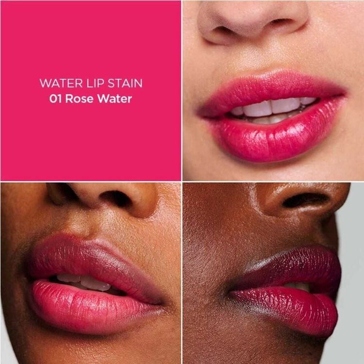 Clarins Ruj Lichid Lip Water Stain 01 Rose Water 7ml culoare buze