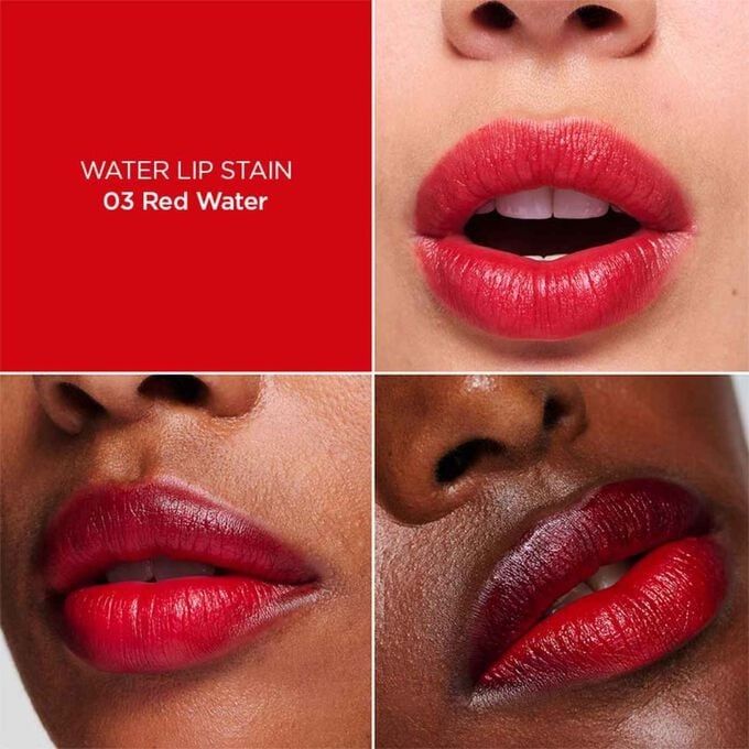 Clarins Ruj Lichid Lip Water Stain 03 Red Water 7ml culoare buze