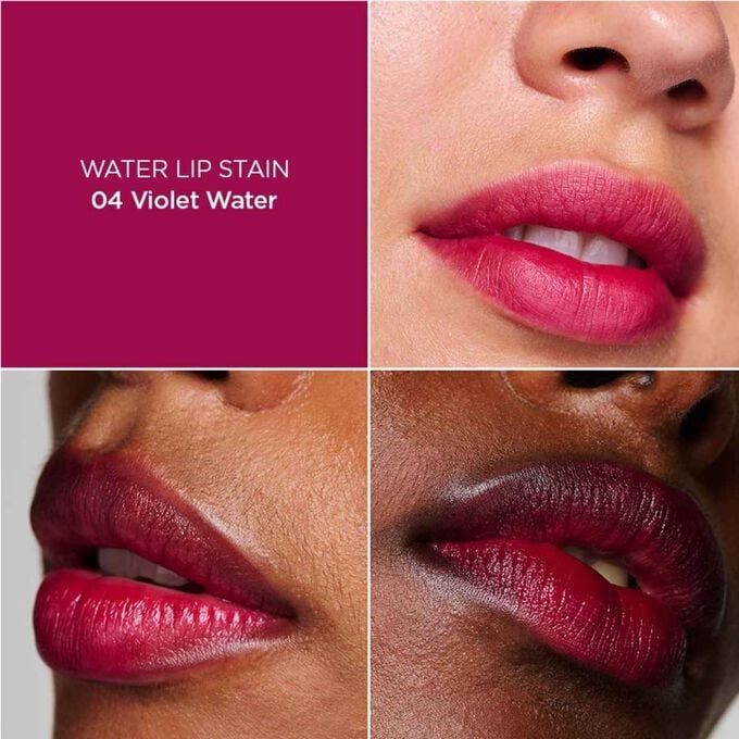 Clarins Ruj Lichid Lip Water Stain 04 Violet Water 7ml culoare buze