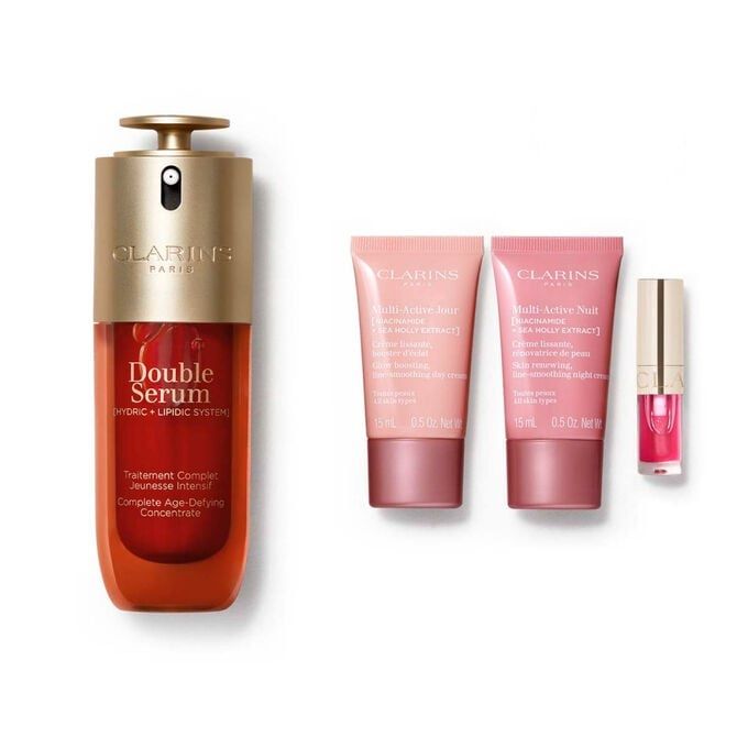 Clarins Set Double Serum 50ml + Multi-Active Holiday 2026 compozitie