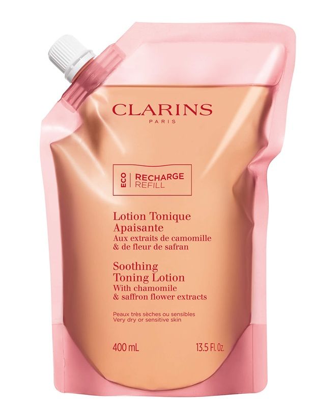 Clarins Soothing Toning Lotion Refill Rezerva Lotiune Tonica Calmanta Musetel&Sofran 400ml