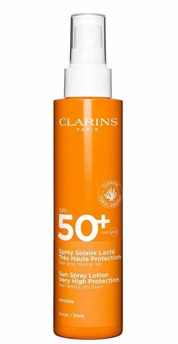 Clarins Sun Care Lotiune Spray pentru Corp cu Protectie Solara SPF50 150ml