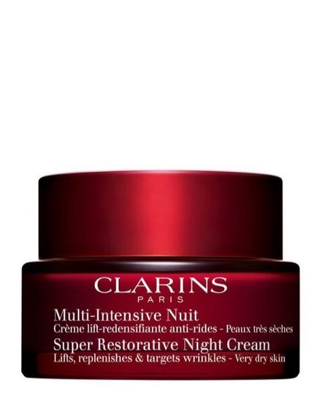 Clarins Super Restorative Night Wear Crema Noapte Ten foarte uscat 50ml
