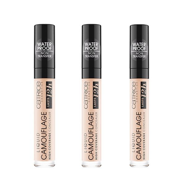 Catrice Pachet 3X Corector Concealer Liquid Camouflage 005 Light 5ml