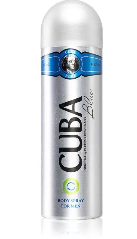 Cuba Blue Dedorant Spray 200ml