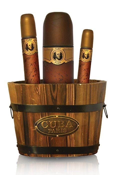 Cuba Gold Set (Apa de toaleta 100ml + Apa de toaleta 35ml + Apa de toaleta 15ml)