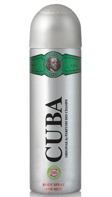 Cuba Green Deodorant Spray 200ml